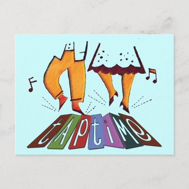 Cartão Postal Tempo de Toque (Frente)