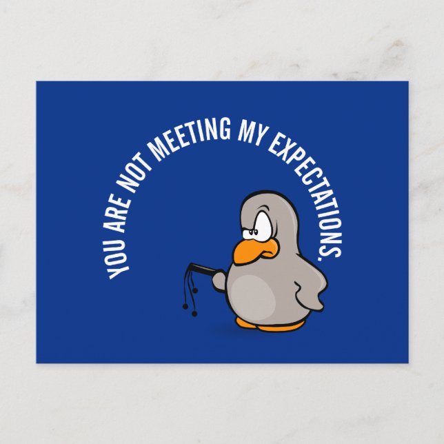 Cartão Postal Tempo para sua análise anual do desempenho do func (Frente)