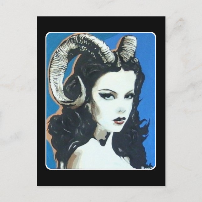 Cartão Postal Temptation in the Magick (Frente)