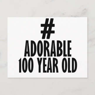 CARTÃO POSTAL TENDENTE DESIGNS DE ANIVERSÁRIO DE 100 ANOS