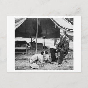 Cartão Postal Tenente Georger Custer Fotografia Virgínia