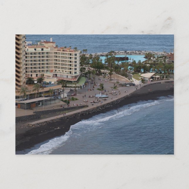 Cartão postal Tenerife Coastline, Ilhas Canárias (Frente)
