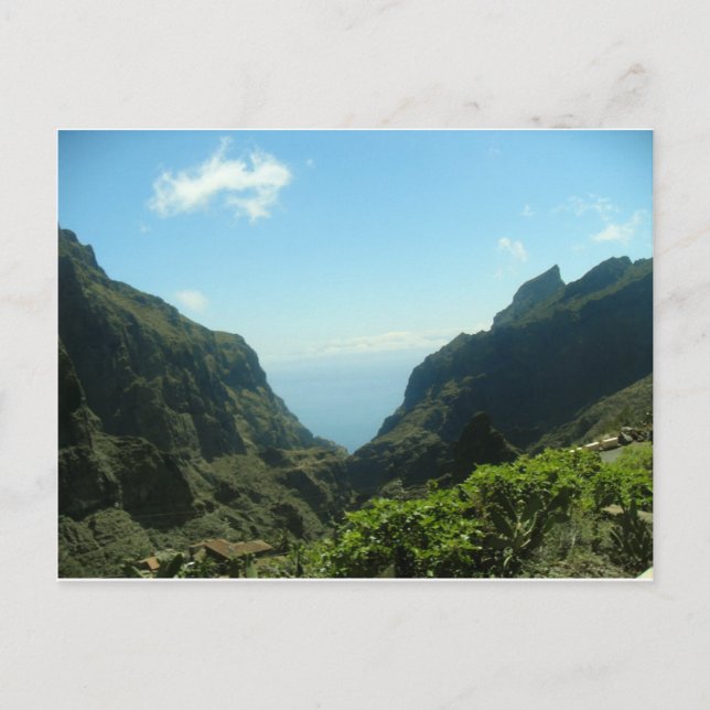 Cartão Postal Tenerife Monte Teide (Frente)