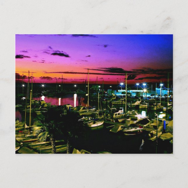 Cartão Postal Tenerife, Playa De Las Americas, Puerto Colon (Frente)