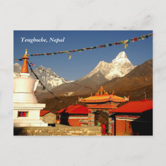 Cartão Postal Tengboche Nepal