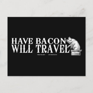 Cartão Postal Tenha Bacon Will Viagem