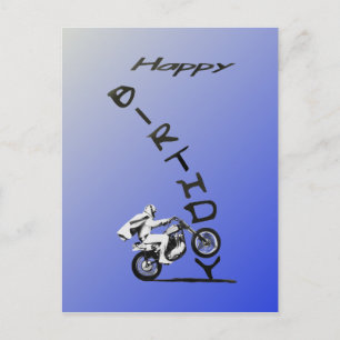 CARTÃO POSTAL TENHA UM ANIVERSÁRIO DE EVEL.