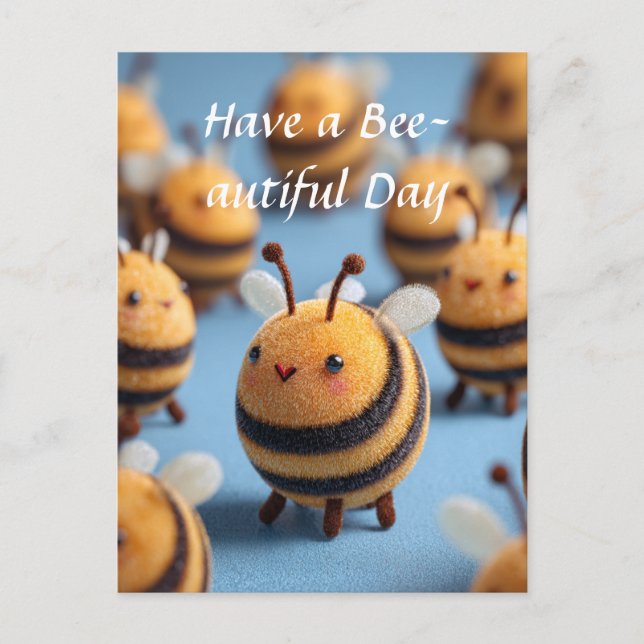 Cartão Postal Tenha um belo dia (Frente)