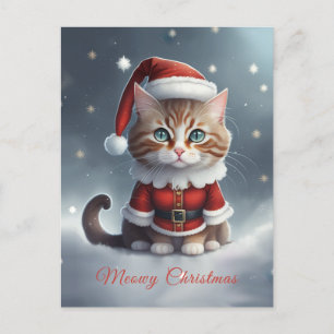 Cartão Postal Tenha um natal perfeito ~ Meow ^-^