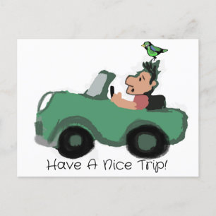 Cartão Postal Tenha Uma Boa Viagem