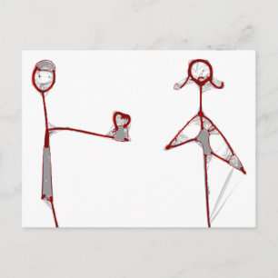 Cartão Postal tenho meu coração