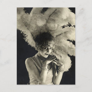 Cartão Postal Tenho Penas na Cabeça