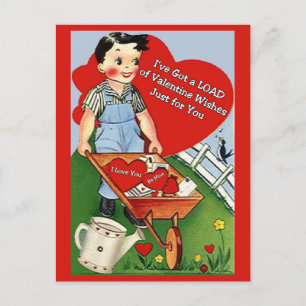 Cartão Postal Tenho um monte de desejos de Namorados só para voc