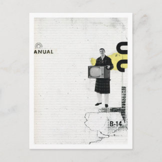 Cartão Postal Tenho uma TV