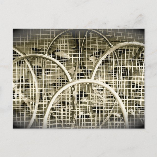 Cartão Postal Tênis Alguém? (Frente)