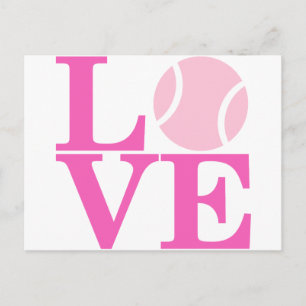 Cartão Postal Tênis Ball