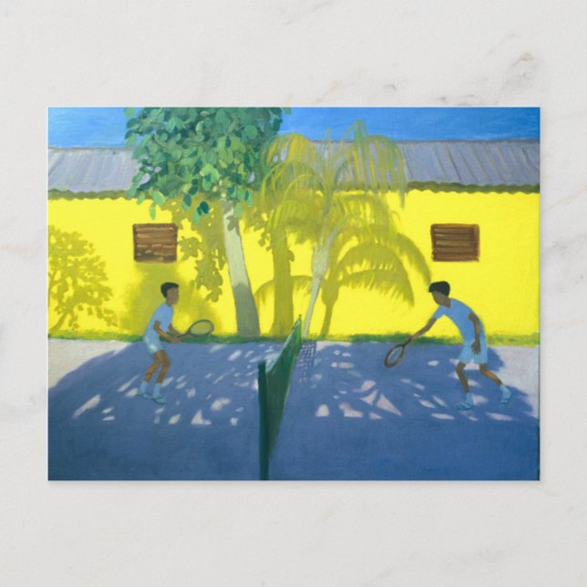 Cartão Postal Tênis Cuba 1998 (Frente)