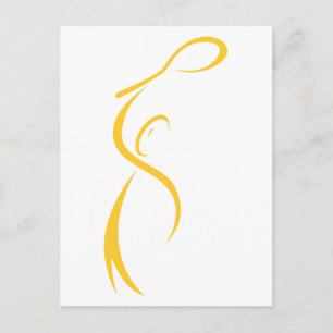 Cartão Postal Tênis Player