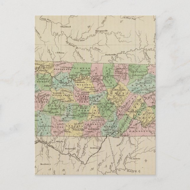 Cartão Postal Tennessee 4 (Frente)