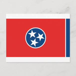 Cartão Postal Tennessee Flag
