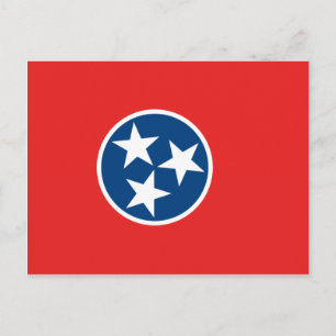 Cartão Postal Tennessee Flag