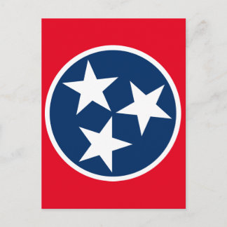 Cartão Postal Tennessee Flag