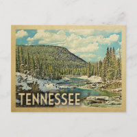 Tennessee Viagens vintage Snowy Winter Nature