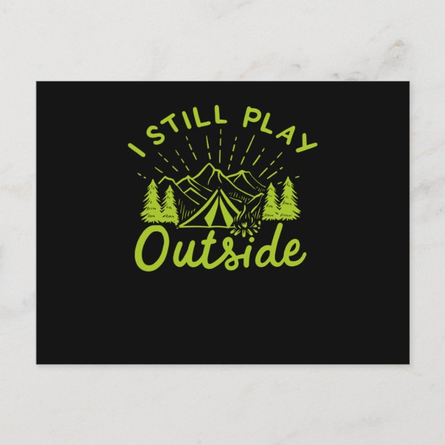 Cartão Postal Tent de Campanha (Frente)