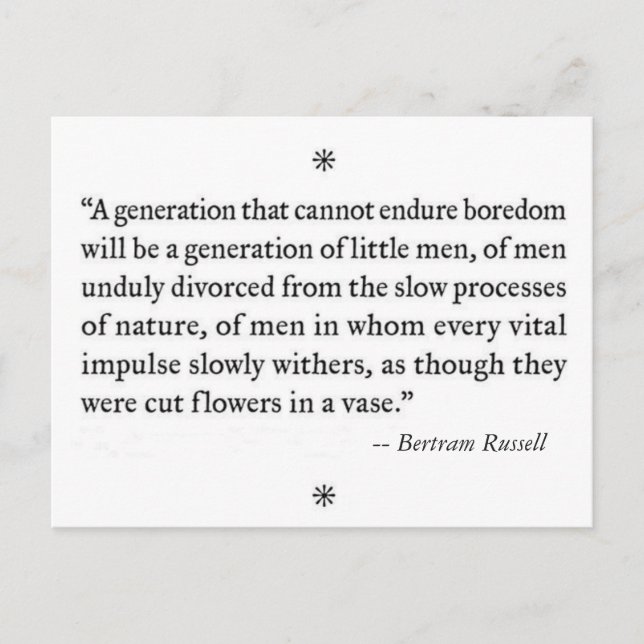 Cartão Postal Teoria e "homenzinhos" (Frente)