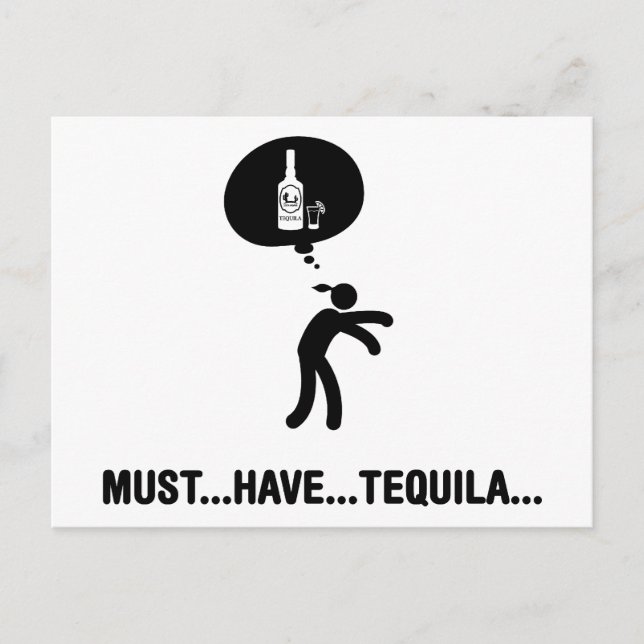 Cartão Postal Tequila Lover (Frente)