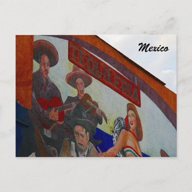 Cartão Postal tequileria (Frente)