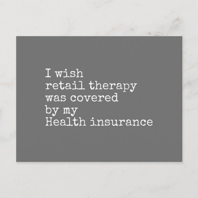 Cartão Postal Terapêutica de retalho (Frente)