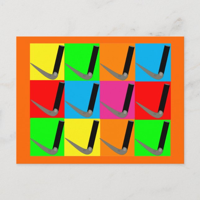 Cartão Postal Terapêutica Respiratória Popart Laryngosope Presen (Frente)