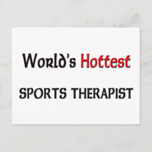 Cartão Postal Terapista desportivo mais quente do mundo