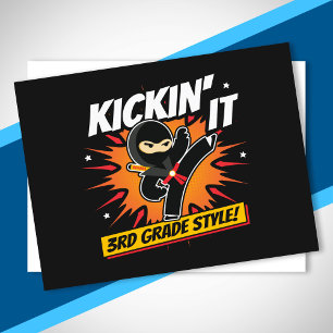 Cartão Postal Terceiro Ano - Volta às Aulas - 3º Ano