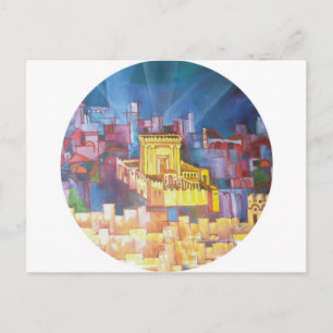 Cartão Postal Terceiro Templo de Jerusalém