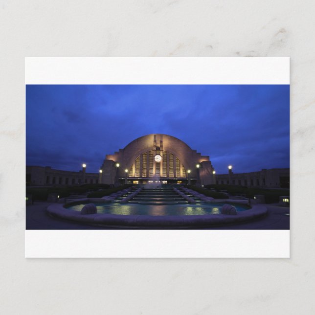 Cartão Postal Terminal da União Cincinnati (Frente)