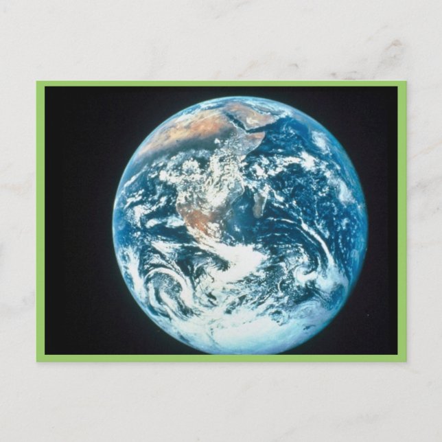 Cartão Postal Terra (Frente)