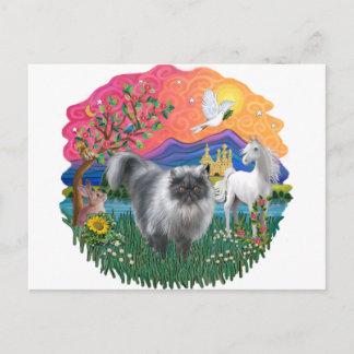 Cartão Postal Terra da Fantasia (ff) - Persa (fumaça preta)