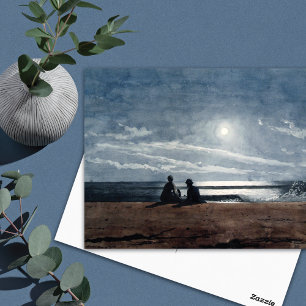 Cartão Postal Terra da Lua na Praia, Campo Lento