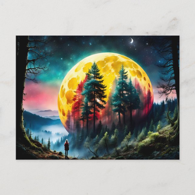 Cartão Postal Terra da Lua Setentrional (Frente)