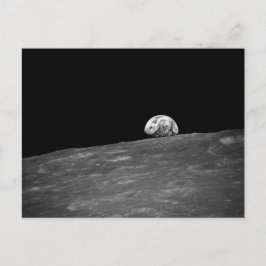 Cartão Postal Terra da Missão Lua Apollo 8