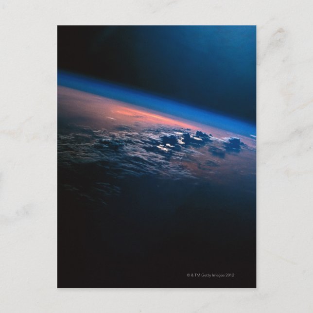 Cartão Postal Terra do Espaço Exterior 2 (Frente)