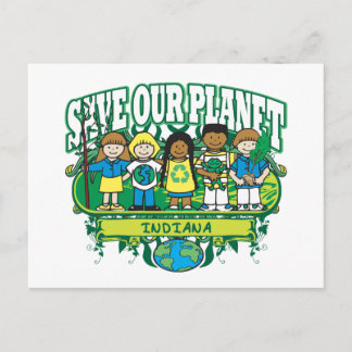 Cartão Postal Terra Kids Indiana
