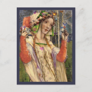 Cartão Postal Terra primavera