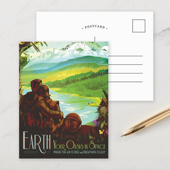 Cartão Postal Terra | Visão do futuro da NASA (Criador carregado)