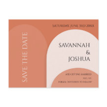 TERRACOTTA ARCH WEDING SALVE A DATA POSTCARTÃO