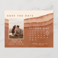 Terracotta Ombre | Salvar Pos de Calendário de RSV