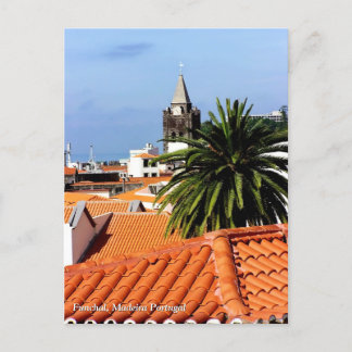 Cartão Postal Terracotta Rooftops : Funchal, Madeira (Portugal)