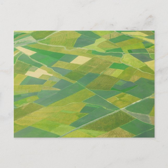 Cartão Postal Terras Agrícolas Na Etiópia (Frente)